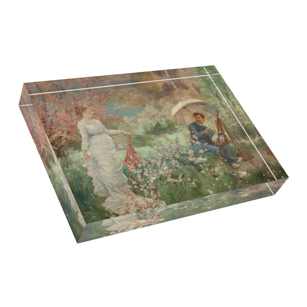 Art Photo Block, Artist Marie Bracquemond, Artwork 