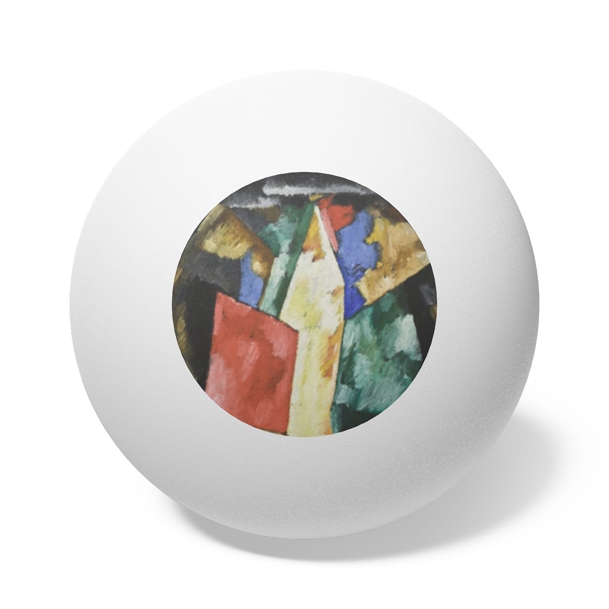 Art Ping Pong Balls 6 Pieces, Artist Marsden Hartley, Artwork 