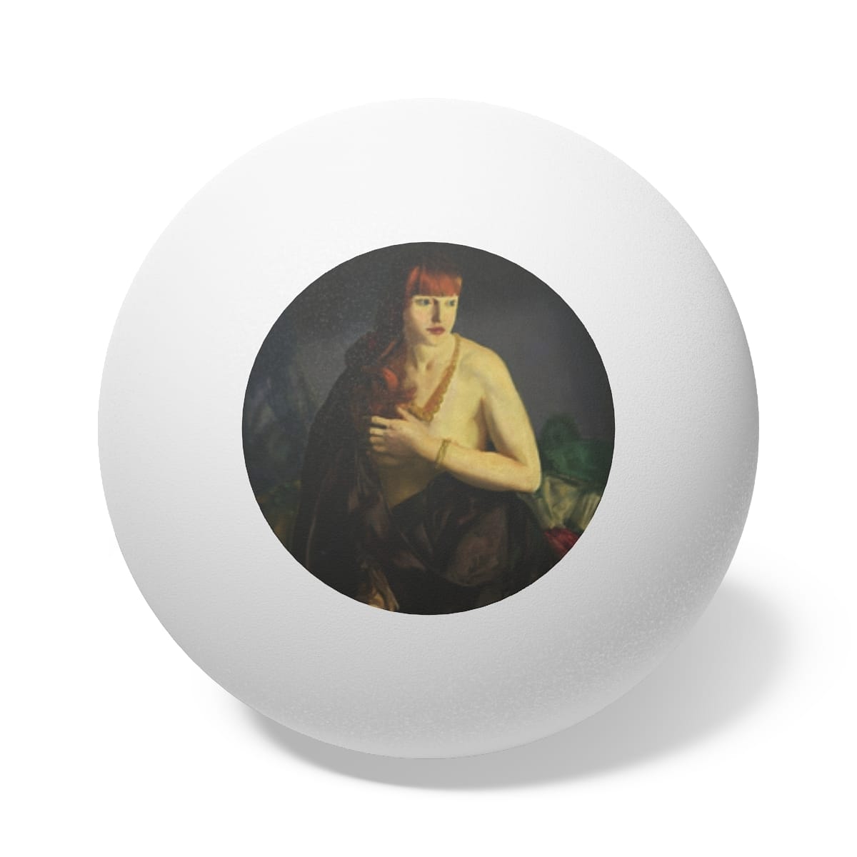 Art Ping Pong Balls 6 Pieces, Artist George Wesley Bellows, Artwork 