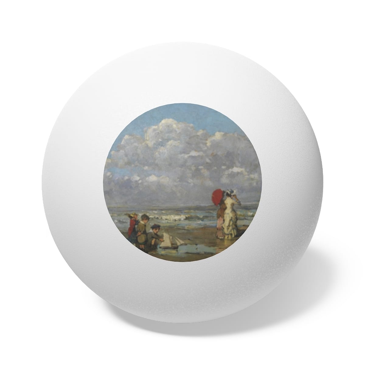 Art Ping Pong Balls 6 Pieces, Artist Pericles Pantazis, Artwork 