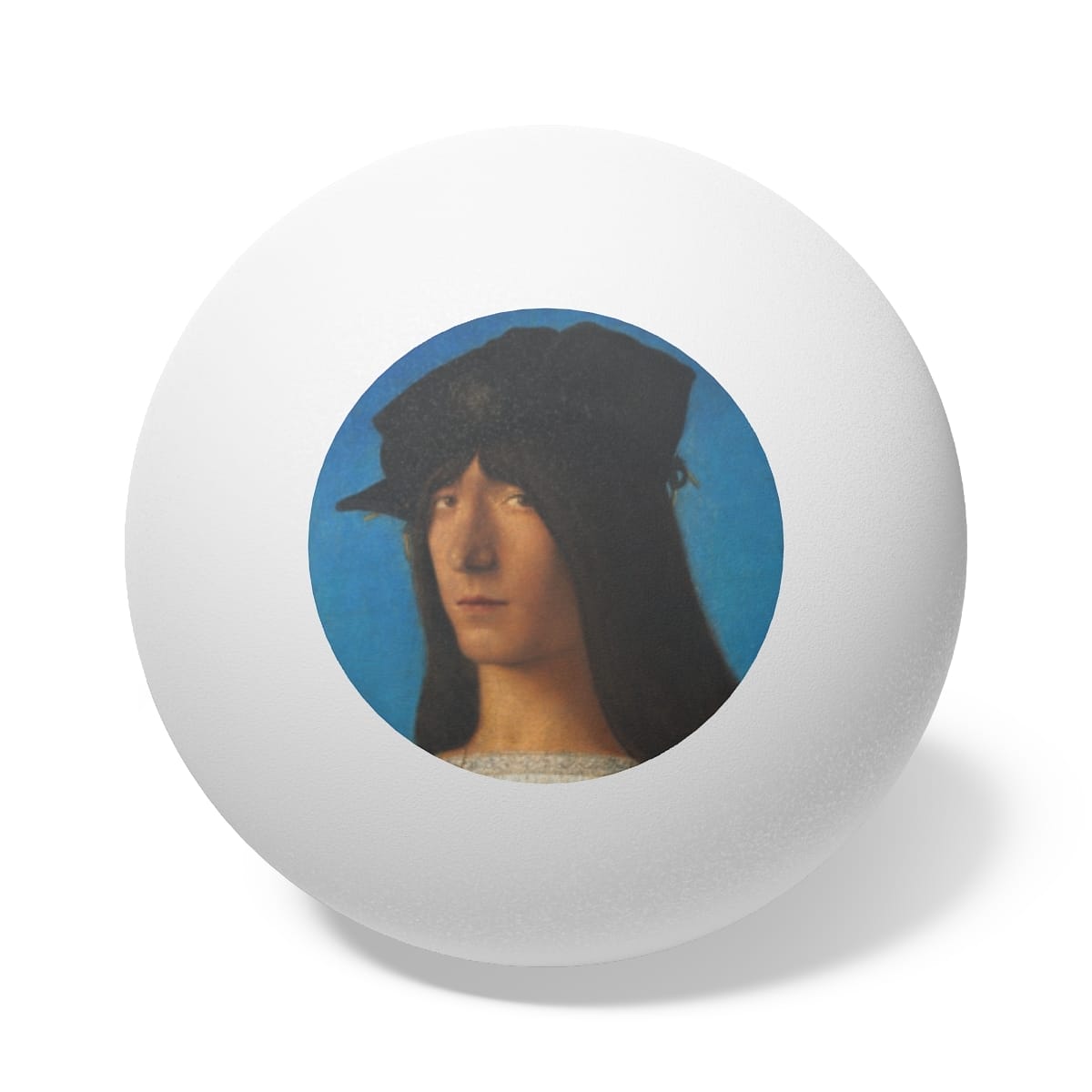 Art Ping Pong Balls 6 Pieces, Artist Bartolomeo Veneto, Artwork 