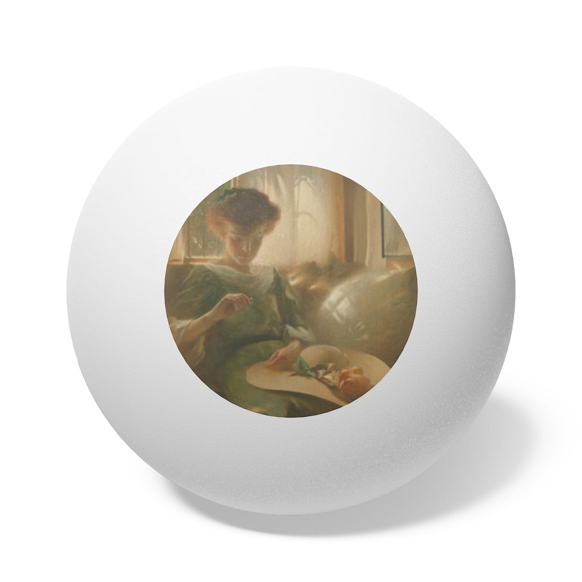 Art Ping Pong Balls 6 Pieces, Artist John White Alexander, Artwork 