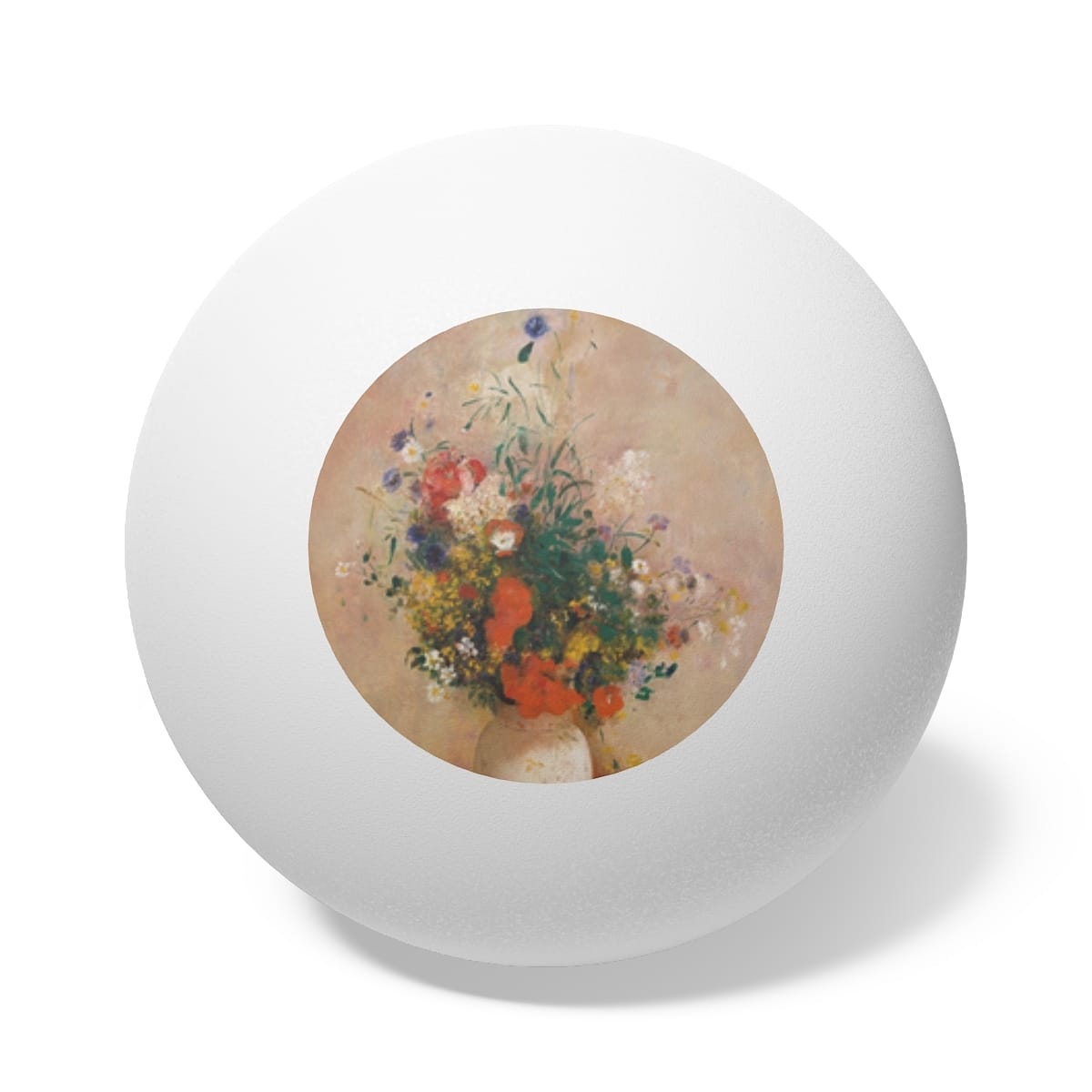 Art Ping Pong Balls 6 Pieces, Artist Odilon Redon, Artwork 