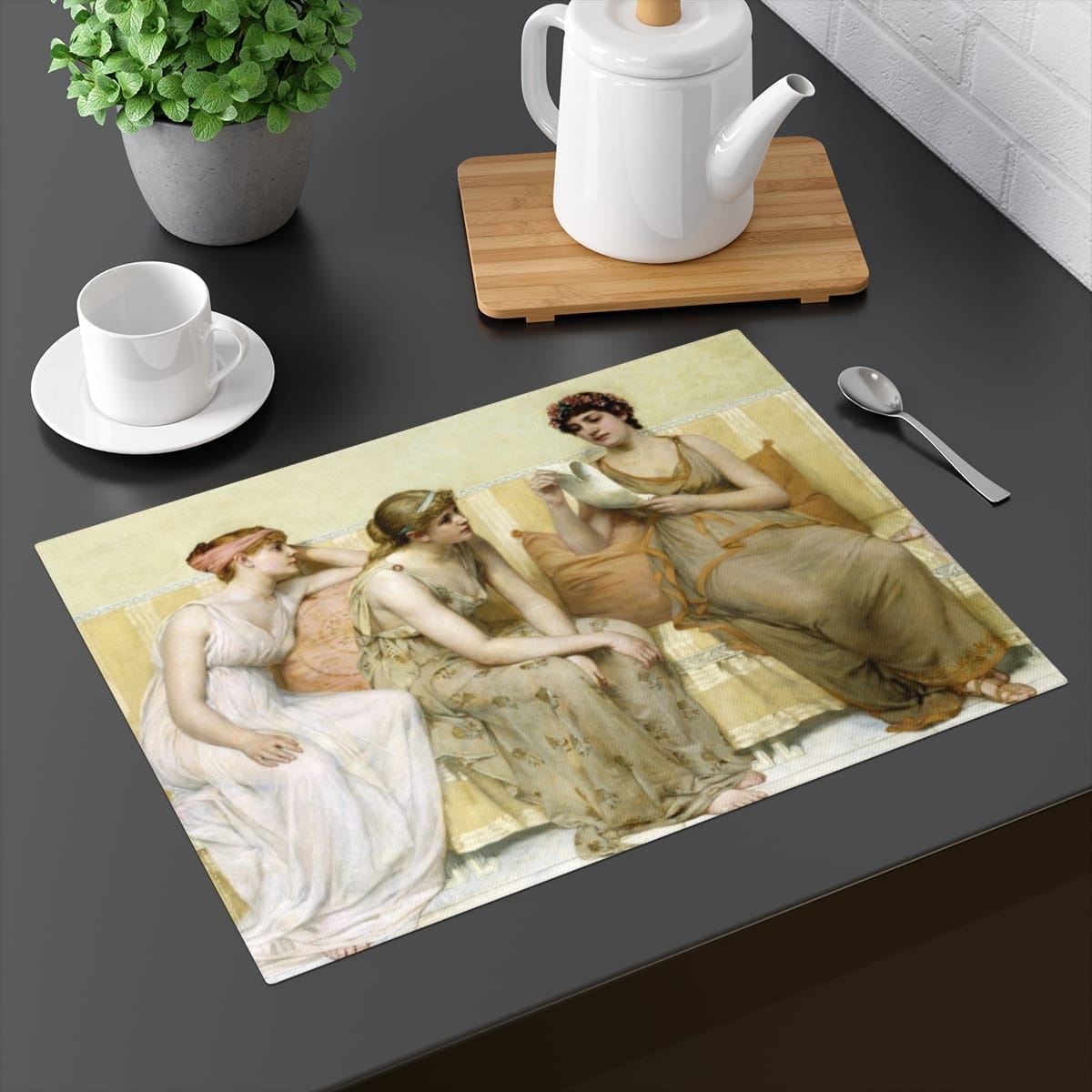 Art Placemat 1Pc, Artist Francis Davis Millet, Artwork 