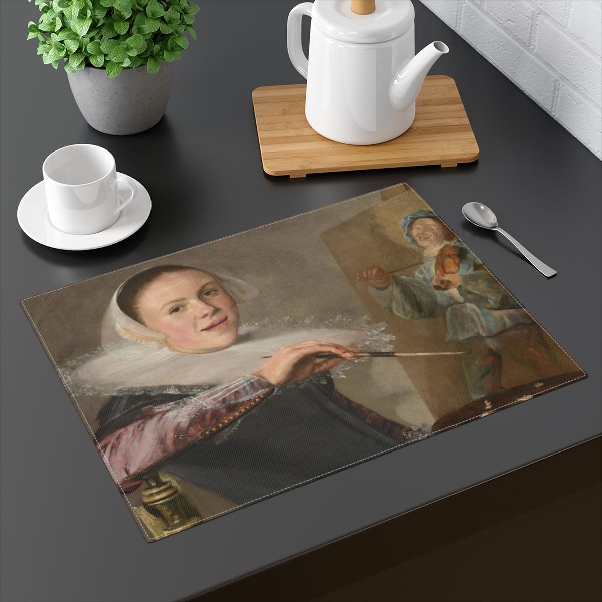 Art Placemat 1Pc, Artist Judith Leyster, Artwork 