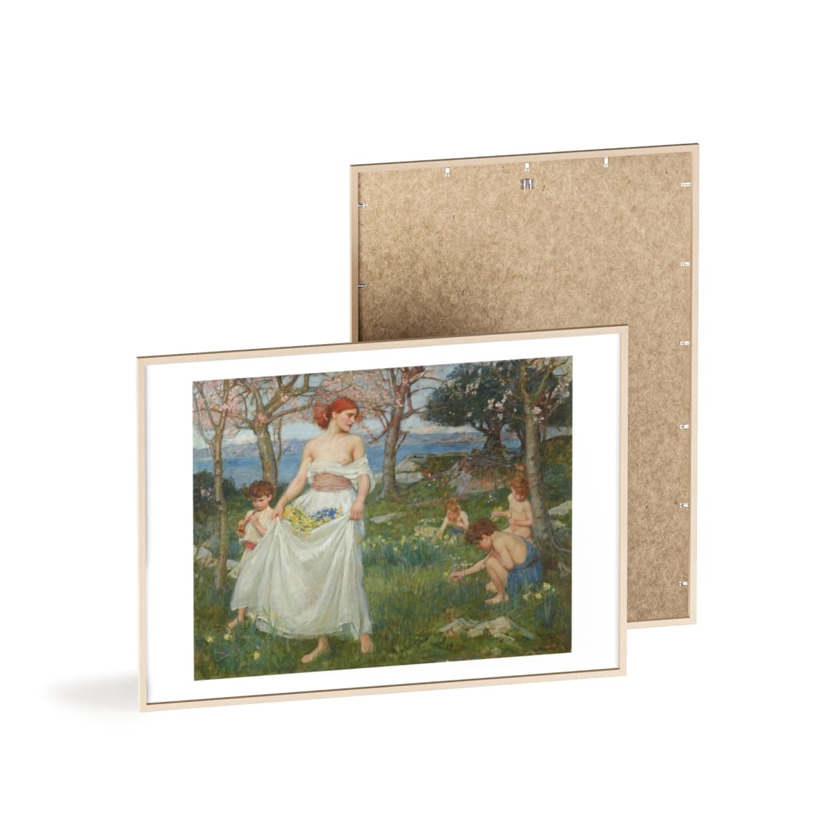 Art Poster Wooden Frame, Artist John William Waterhouse, Artwork 