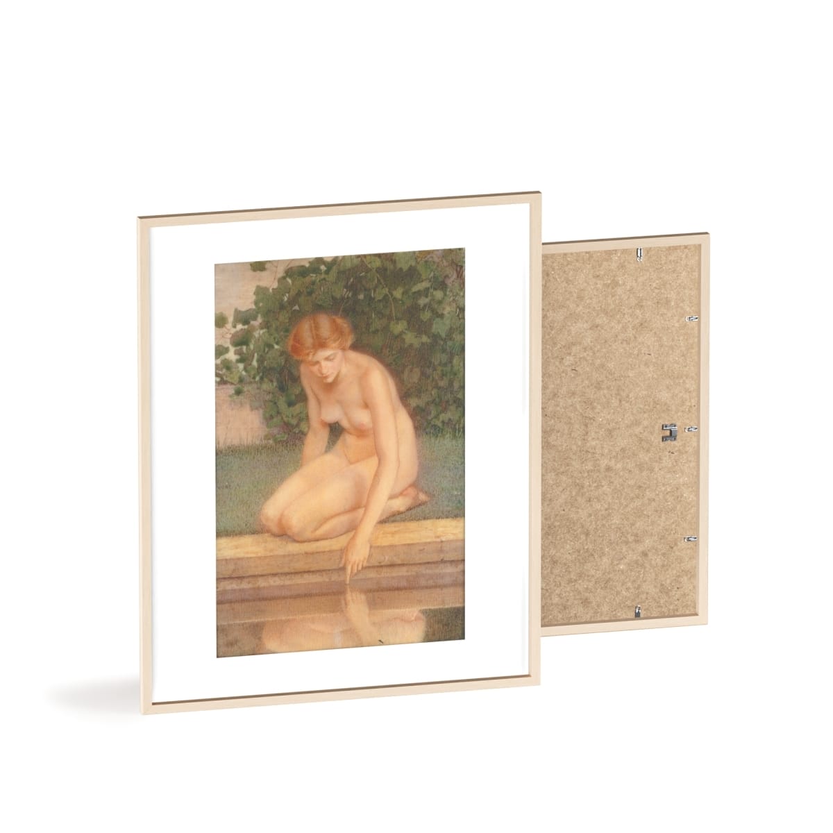 Art Poster Wooden Frame, Artist Lucia Fairchild Fuller, Artwork 