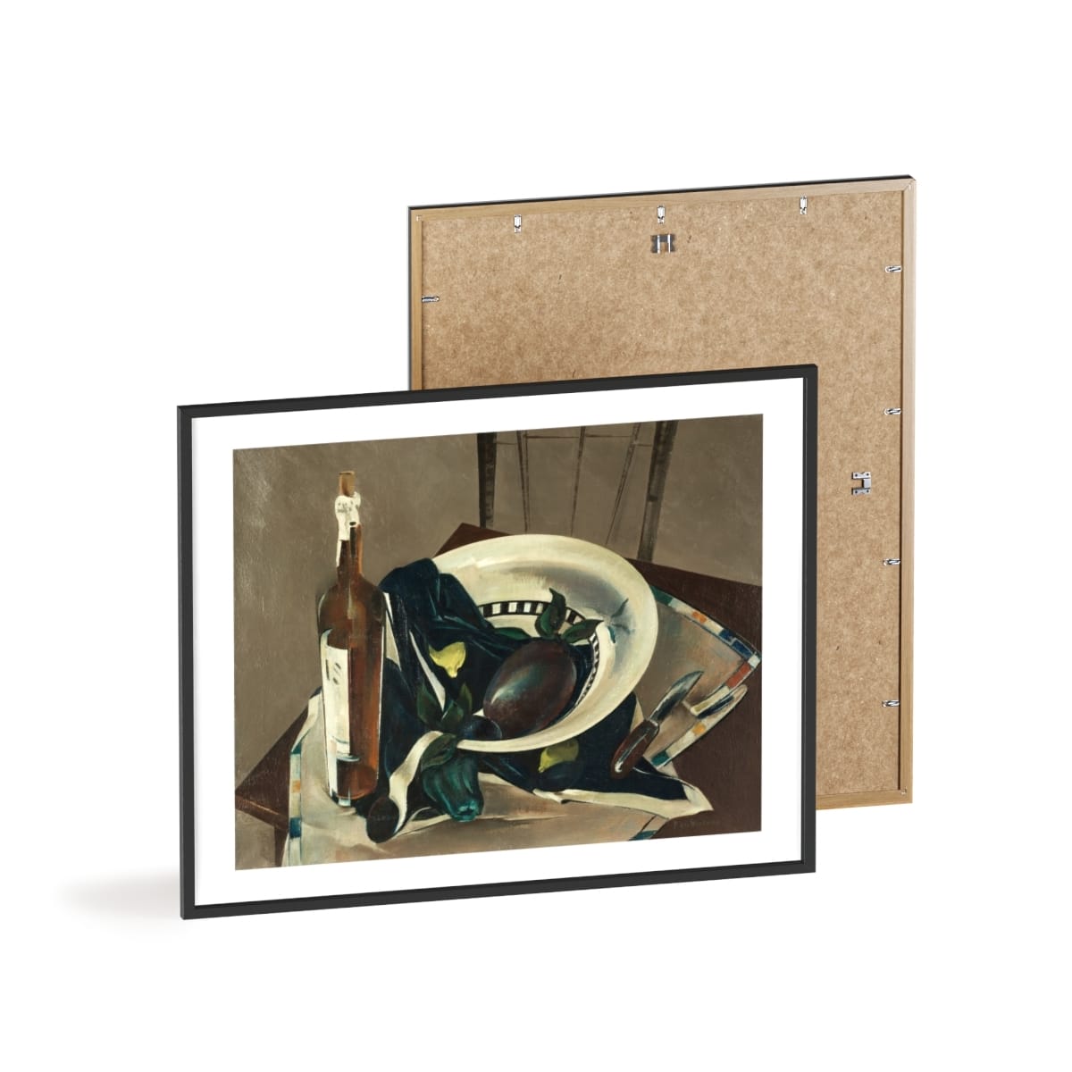 Art Poster Wooden Frame, Artist Preston Dickinson, Artwork 