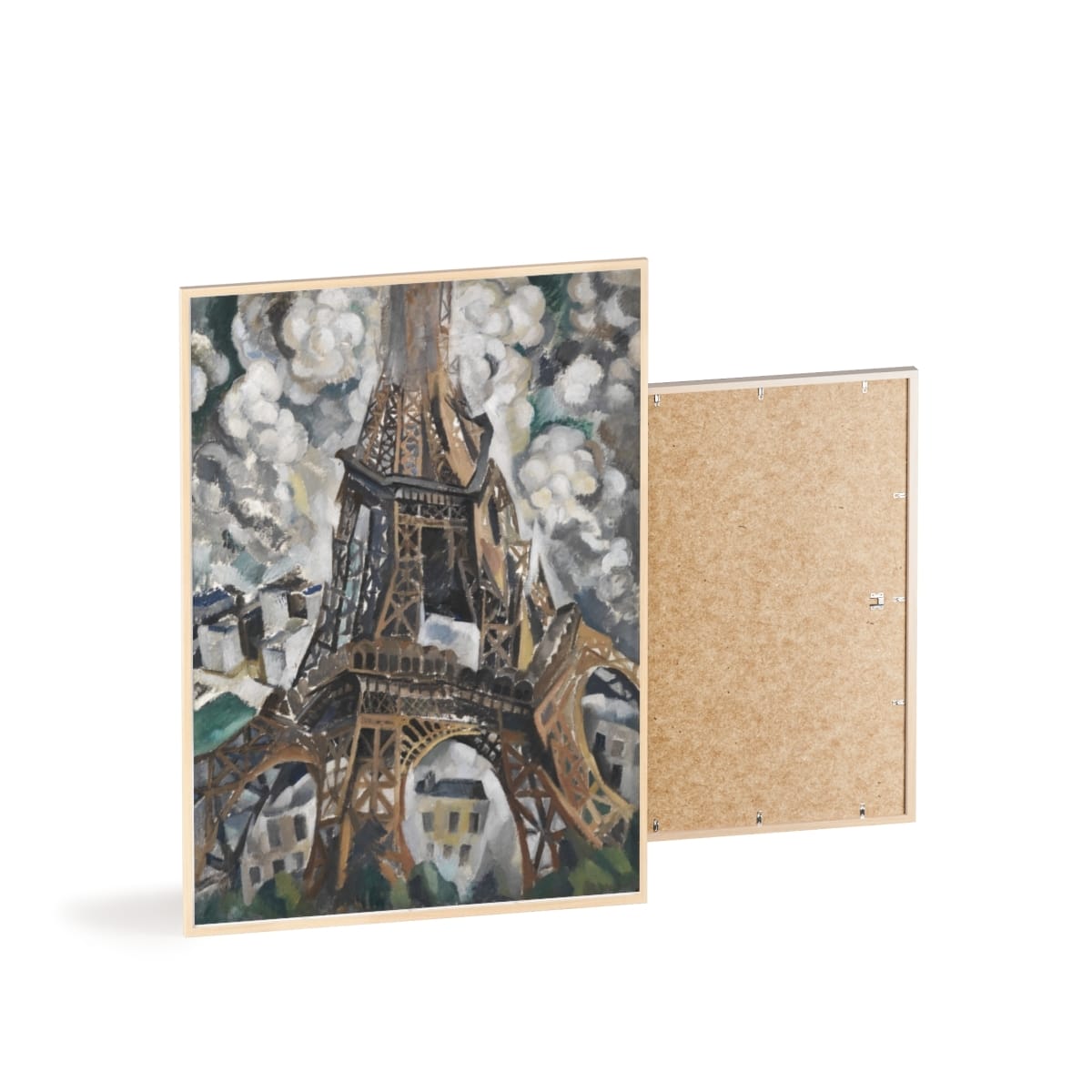 Art Poster Wooden Frame, Artist Robert Delaunay, Artwork 