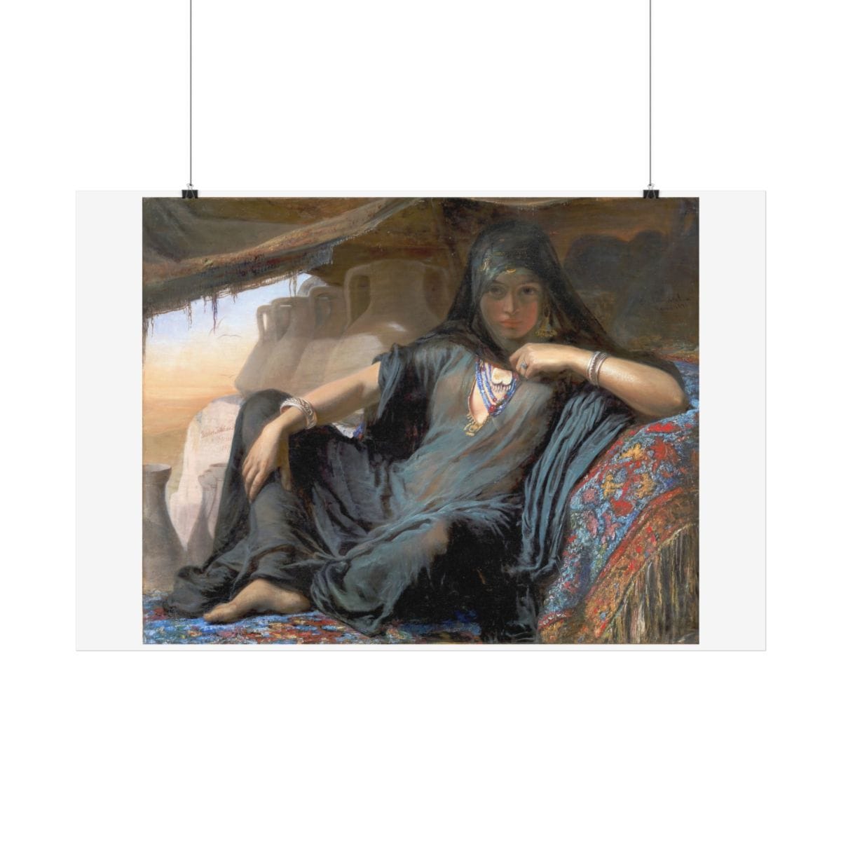 Art Poster, Artist Elisabeth Jerichau Baumann, Artwork 