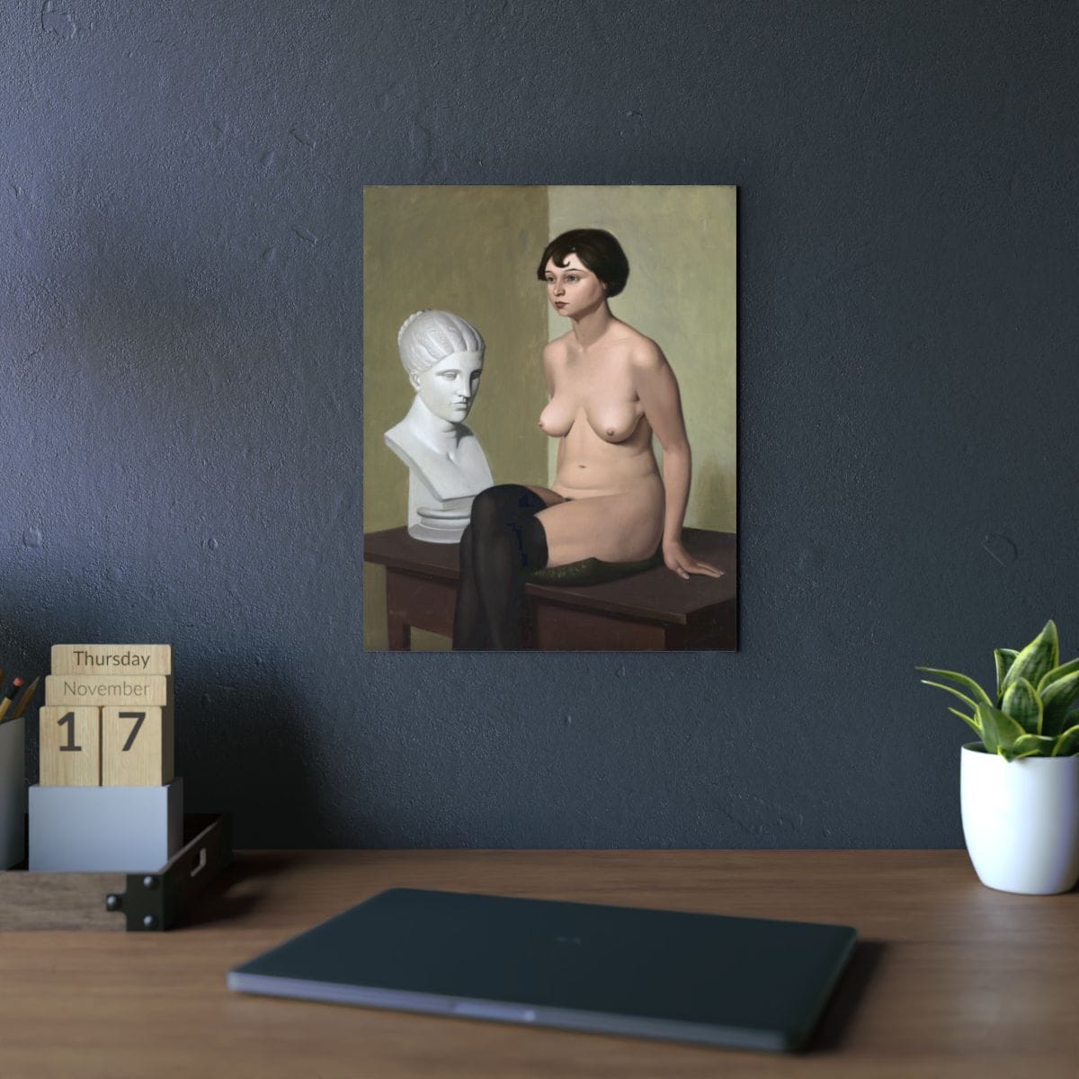 Art Print Alu Composite, Artist Georg Scholz, Artwork 