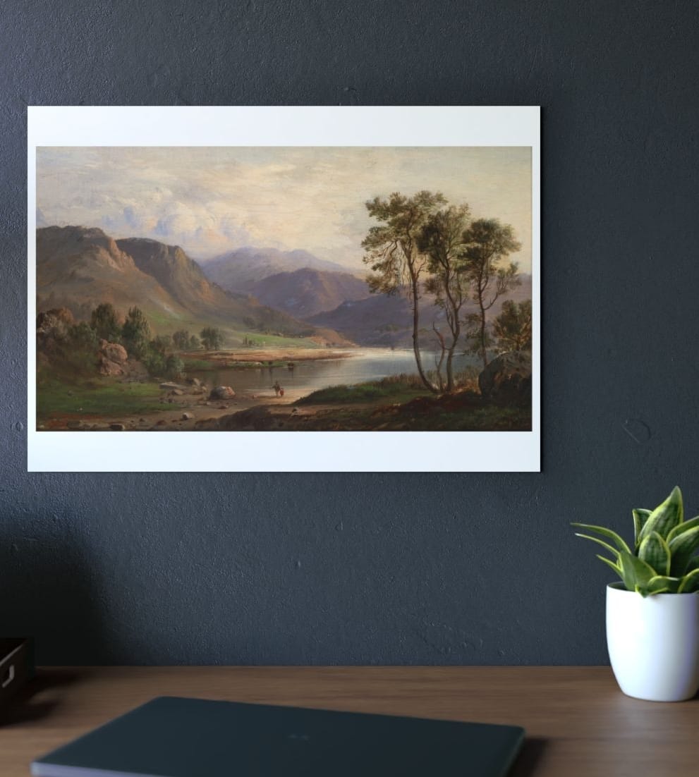 Art Print Alu Composite, Artist Robert S Duncanson, Artwork 