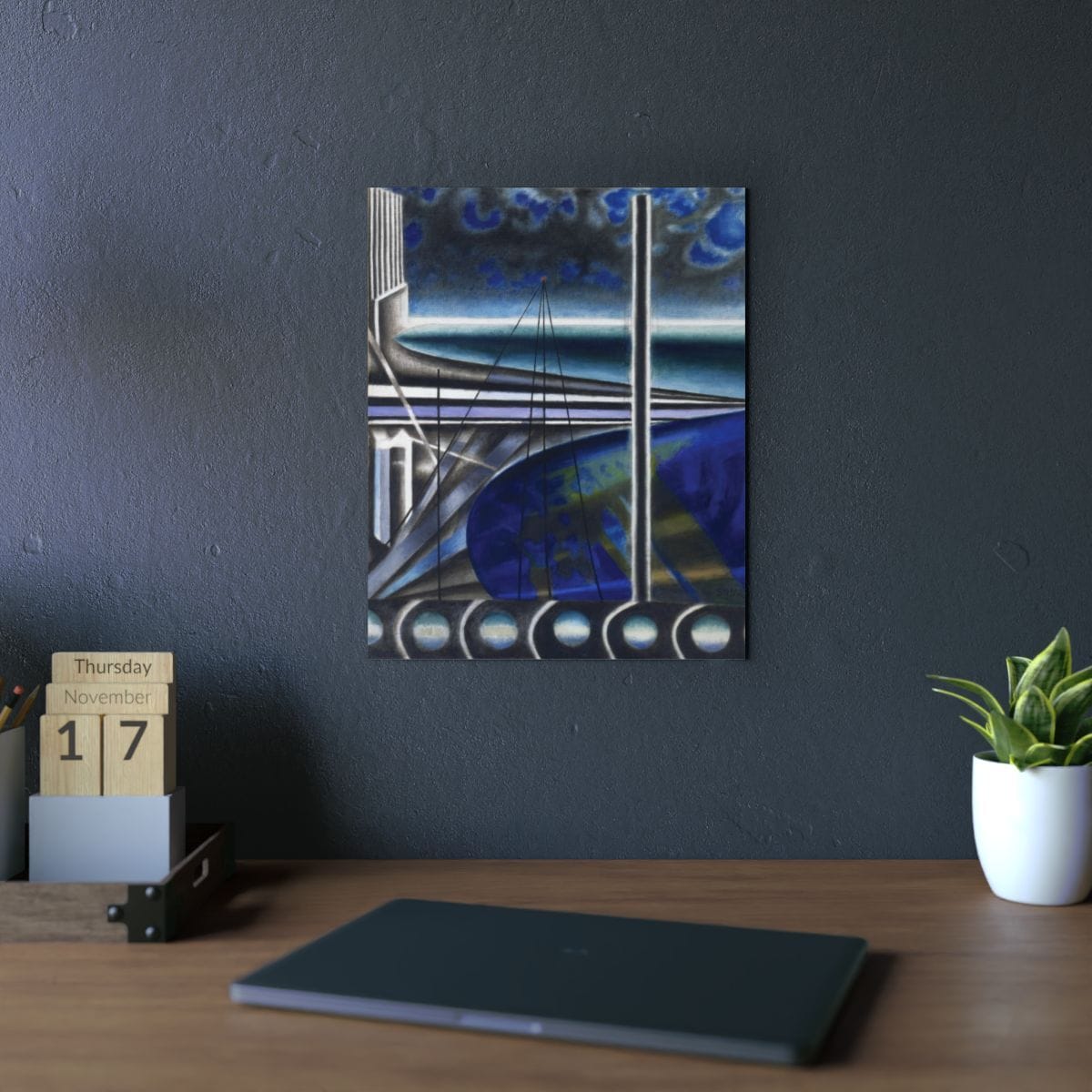 Art Print Alu Composite, Artist Joseph Stella, Artwork 