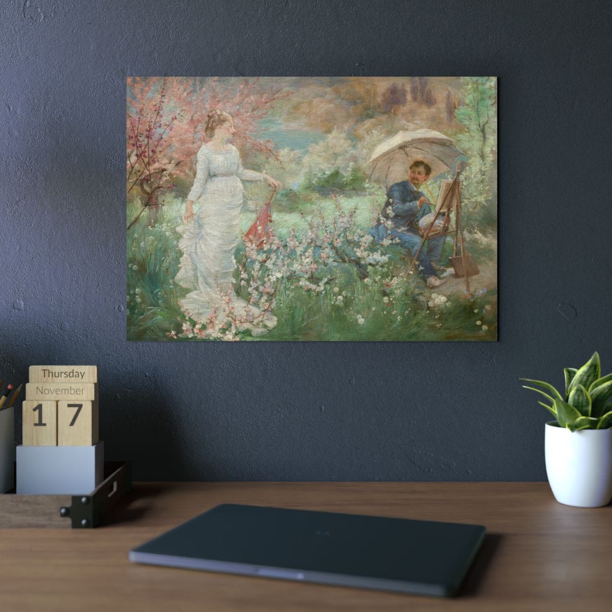 Art Print Alu Composite, Artist Marie Bracquemond, Artwork 