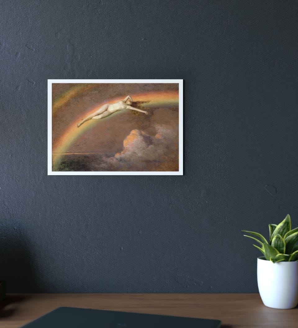 Art Print Alu Composite, Artist Henry Mosler, Artwork 