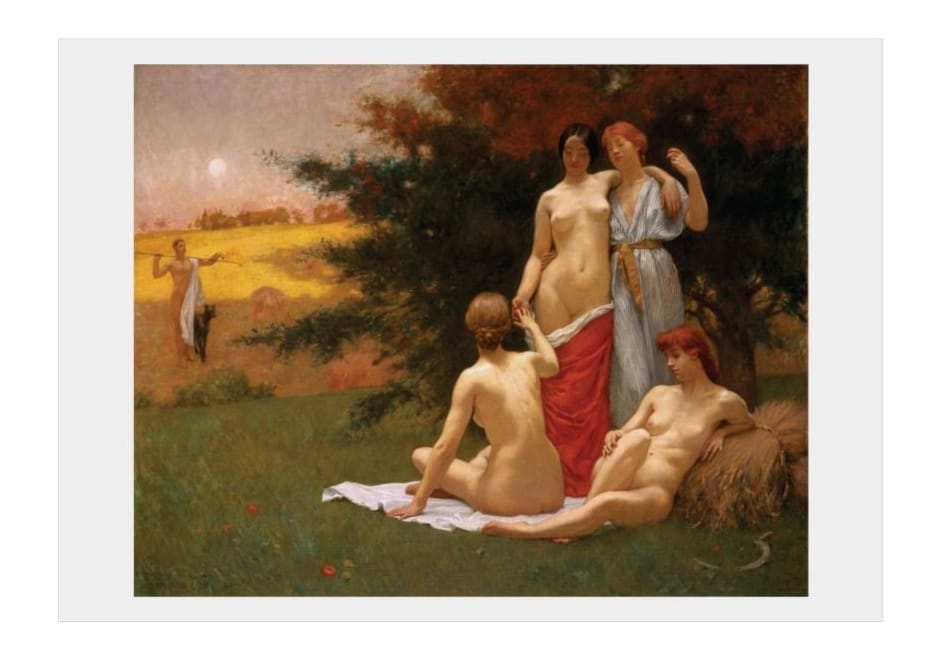 Art Print Open Edition, Artist Kenyon Cox, Artwork 