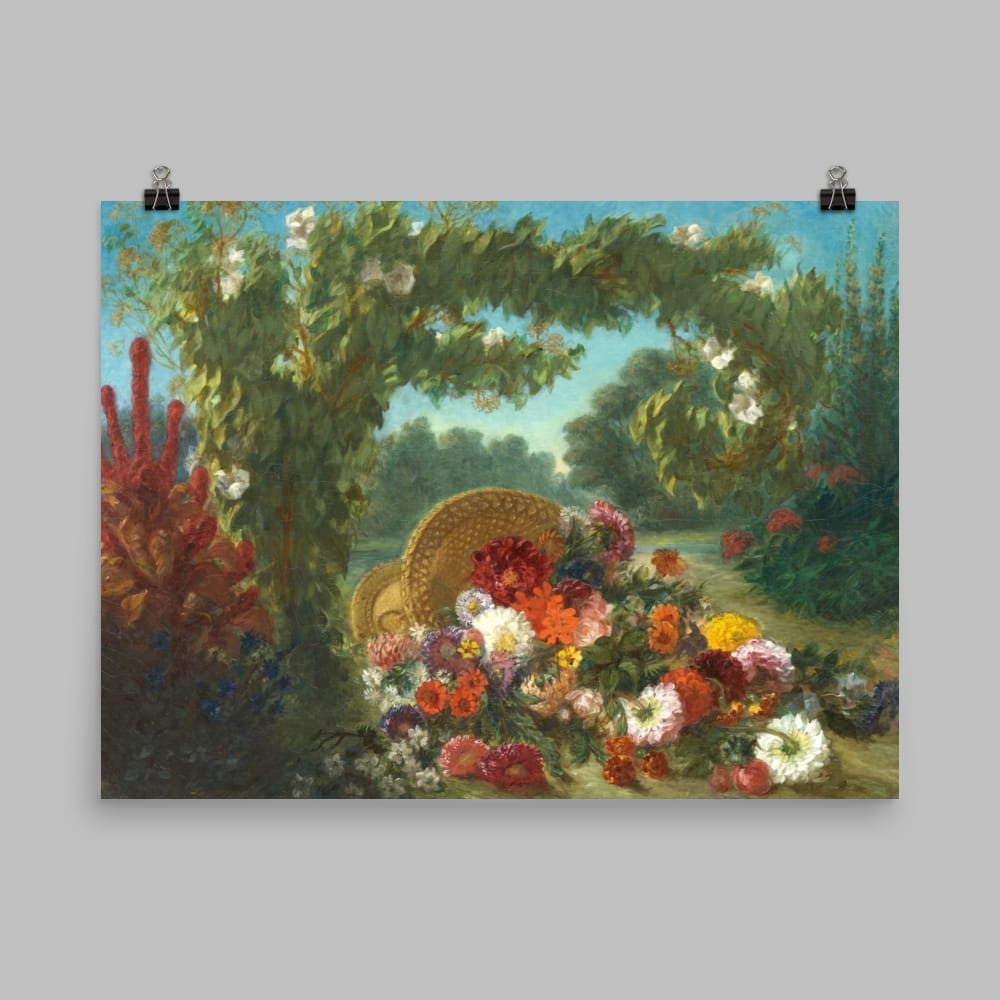 Art Print Open Edition, Artist Eugene Delacroix, Artwork 