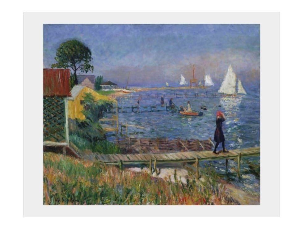 Art Print Open Edition, Artist William James Glackens, Artwork 