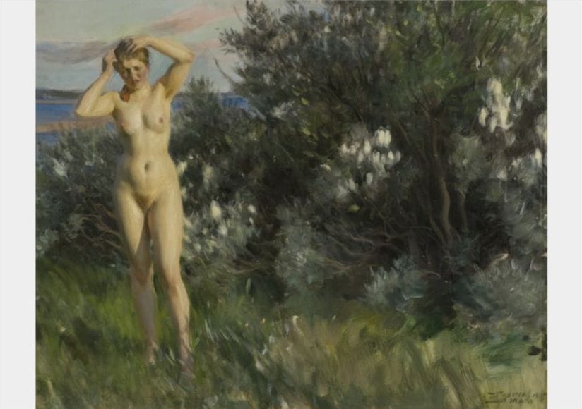 Art Print Open Edition, Artist Anders Zorn, Artwork 