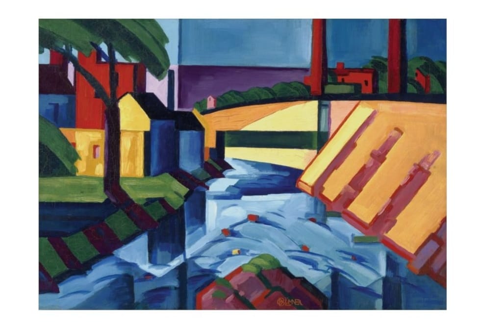 Art Print Open Edition, Artist Oscar Bluemner, Artwork 
