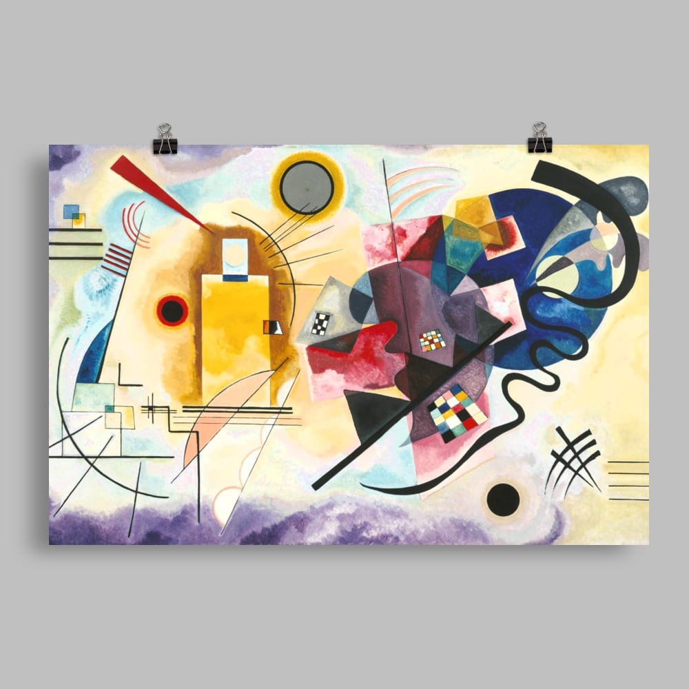 Art Print Open Edition, Artist Wassily Kandinsky, Artwork 