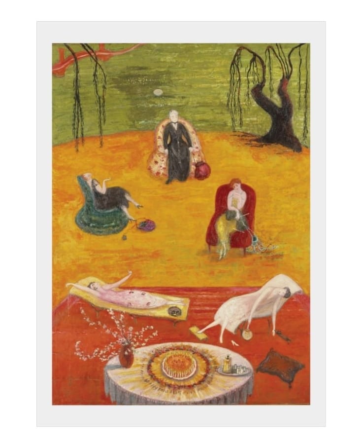 Art Print Open Edition, Artist Florine Stettheimer, Artwork 