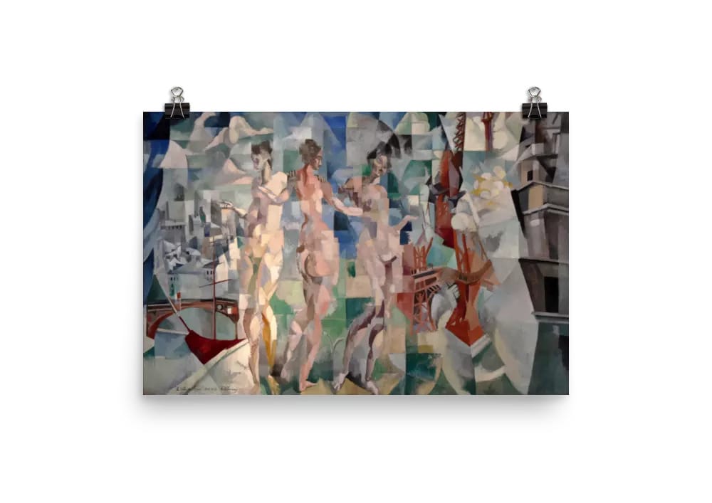 Art Print Open Edition, Artist Robert Delaunay, Artwork 