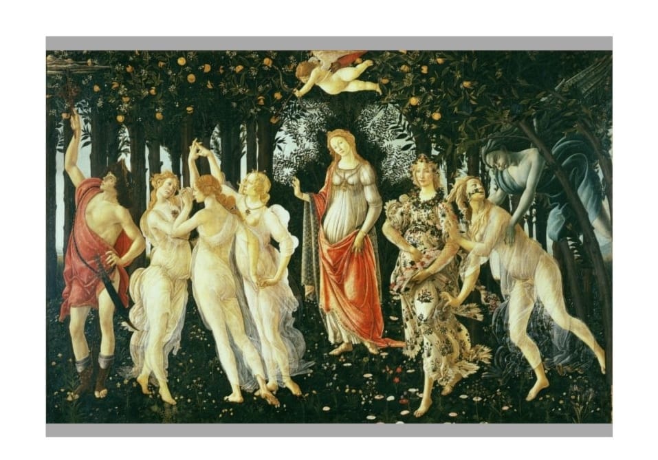 Art Print Open Edition, Artist Sandro Botticelli, Artwork 