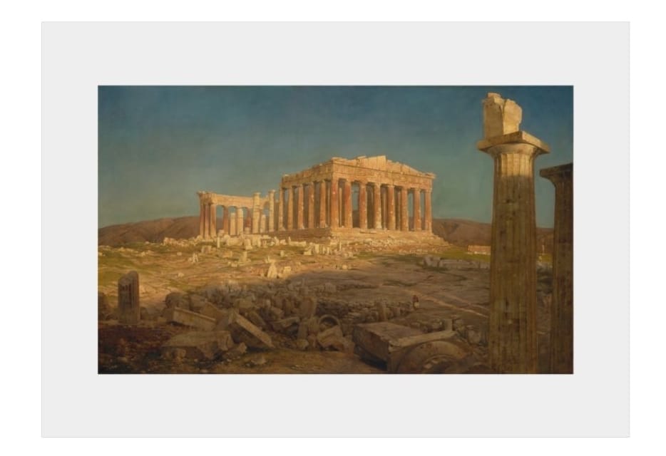 Art Print Open Edition, Artist Frederic Edwin Church, Artwork 