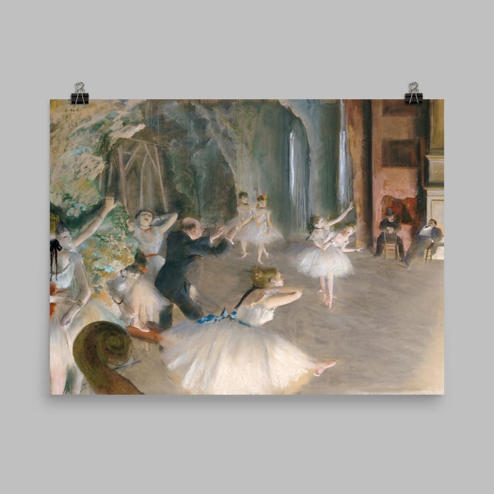 Art Print Open Edition, Artist Edgar Degas, Artwork 
