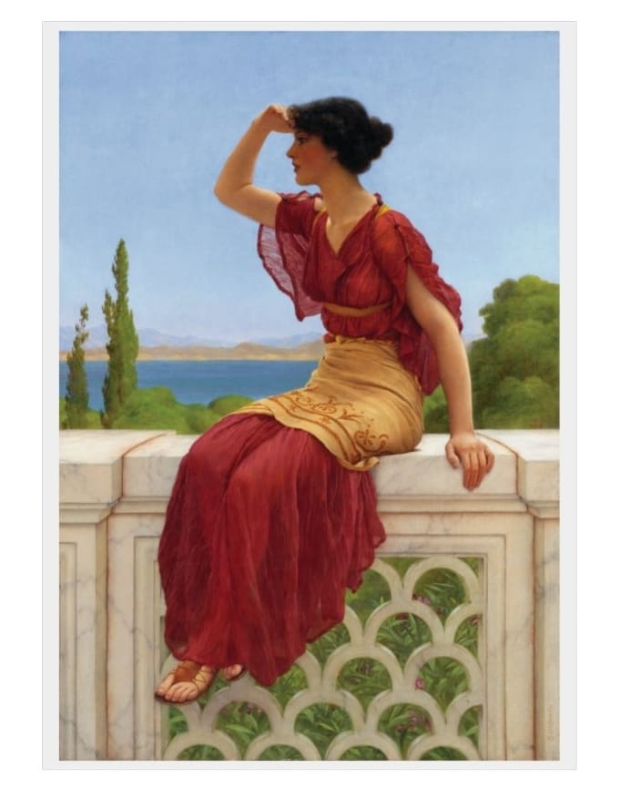 Art Print Open Edition, Artist John William Godward, Artwork 