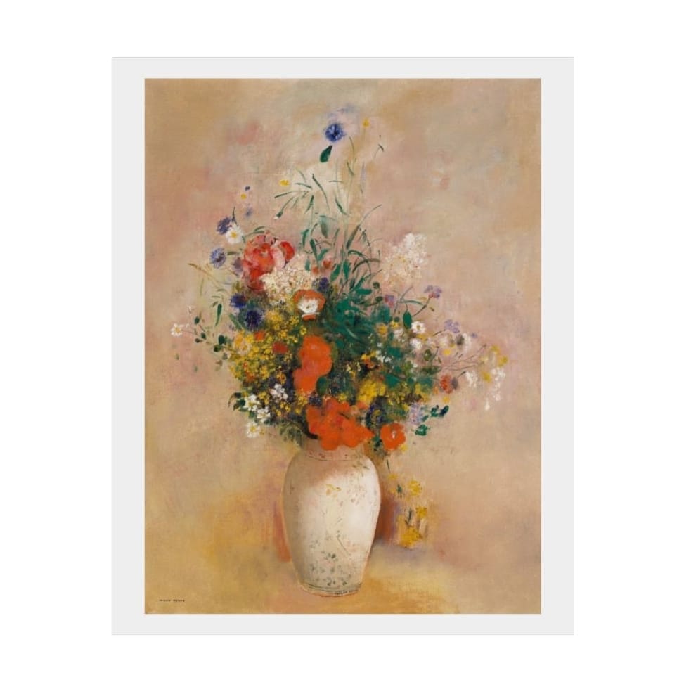Art Print Open Edition, Artist Odilon Redon, Artwork 