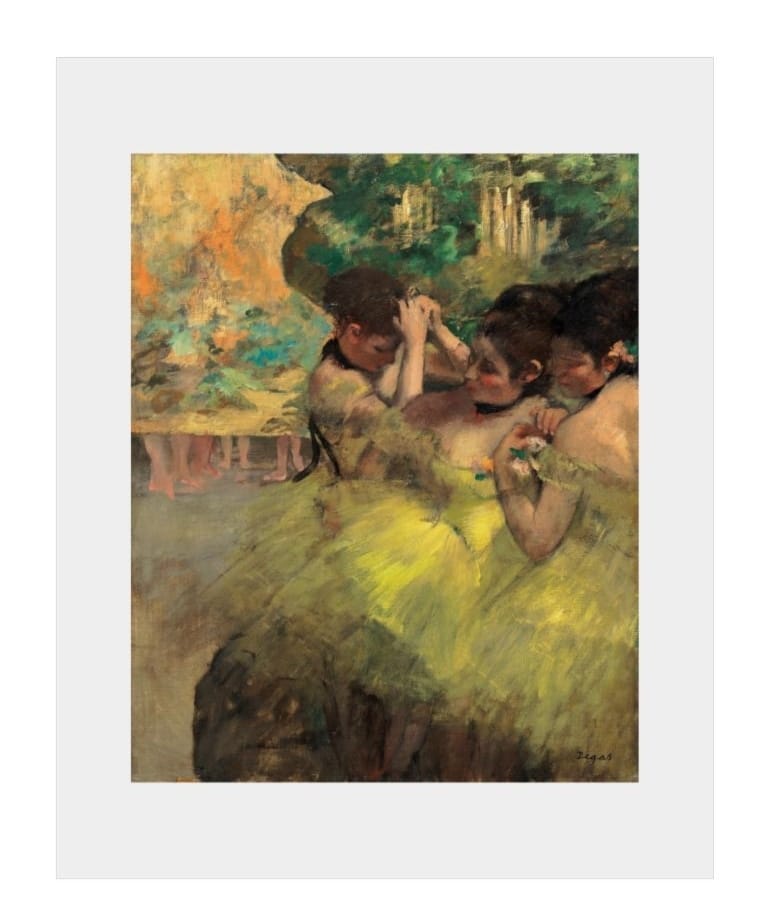 Art Print Open Edition, Artist Edgar Degas, Artwork 