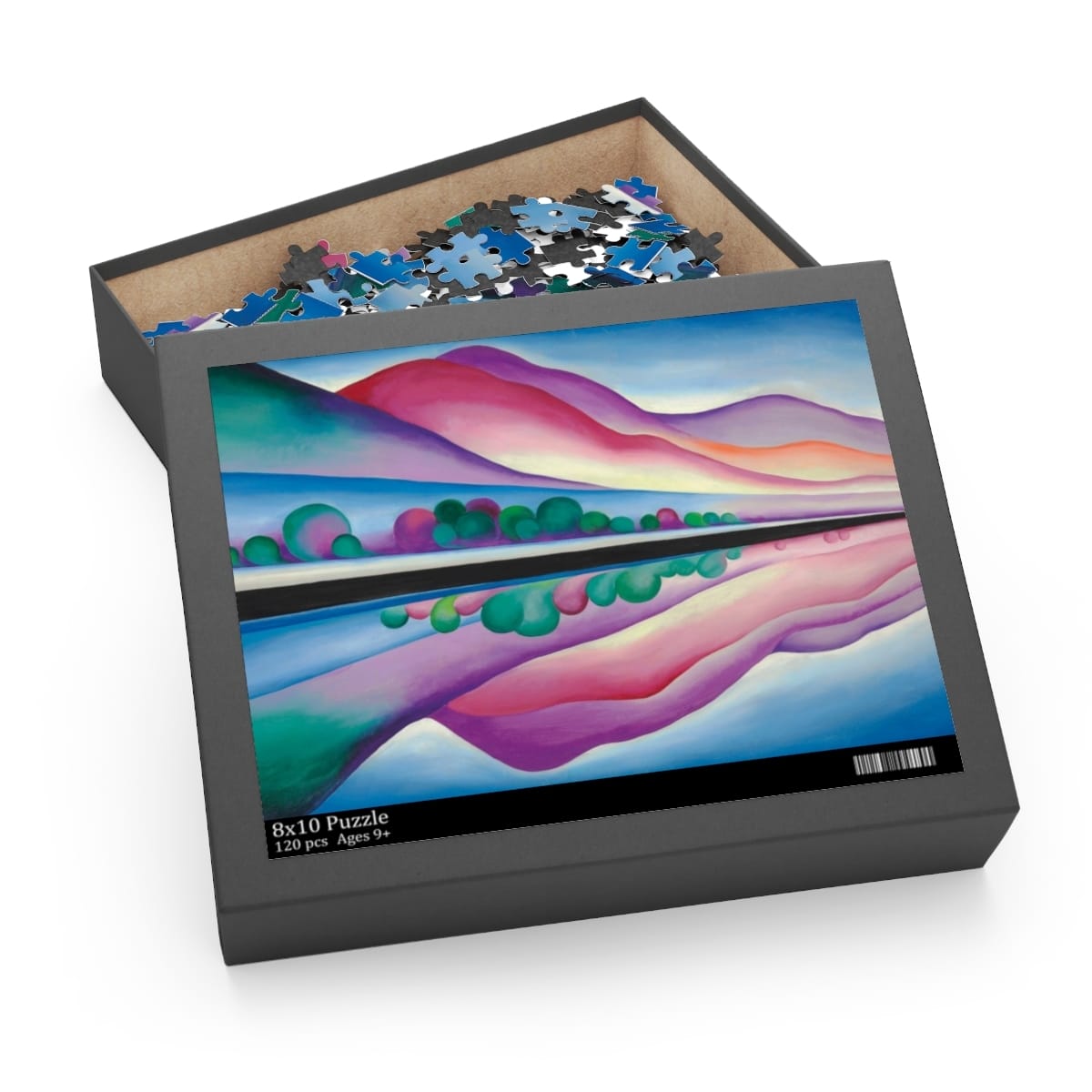 Art Puzzle 120 Pieces, Artist Georgia Okeeffe, Artwork 