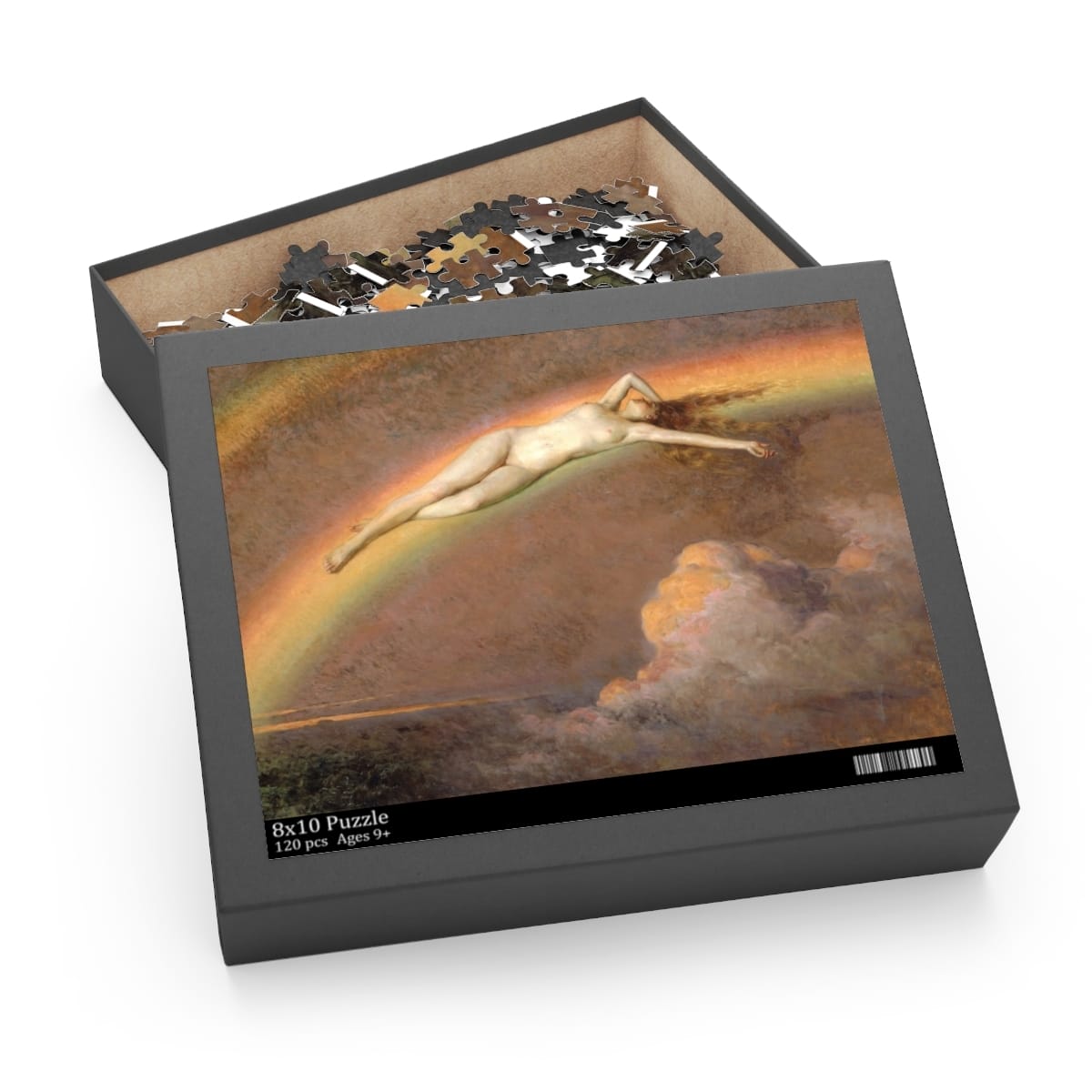 Art Puzzle 120 Pieces, Artist Henry Mosler, Artwork 