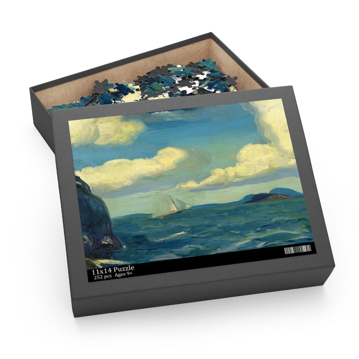 Art Puzzle 252 Pieces, Artist George Wesley Bellows, Artwork 