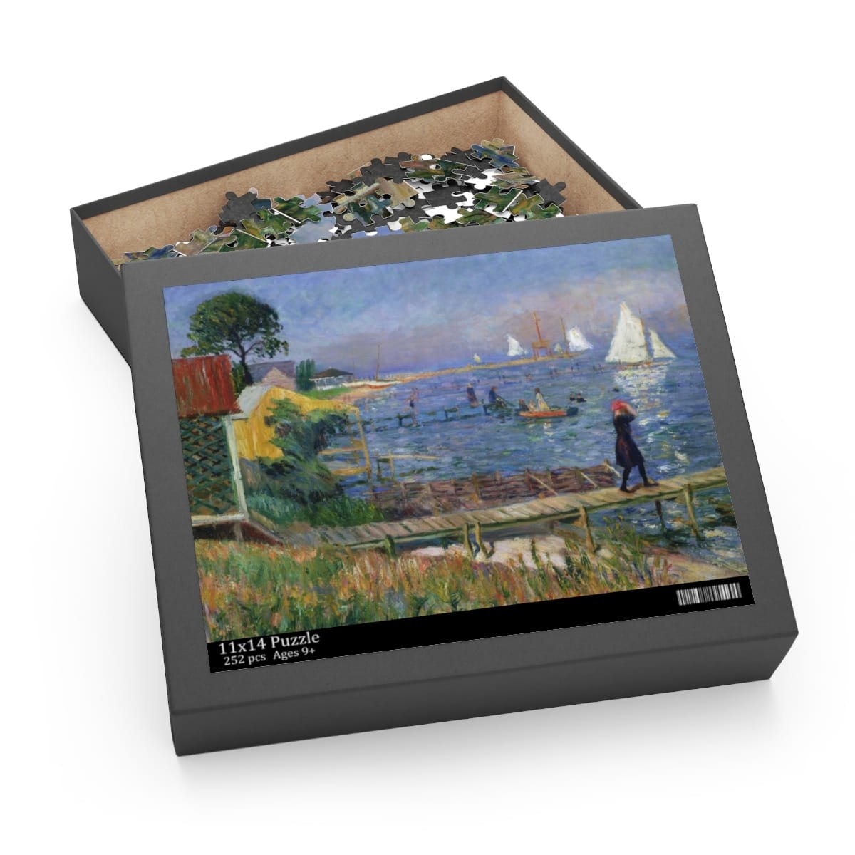 Art Puzzle 252 Pieces, Artist William James Glackens, Artwork 