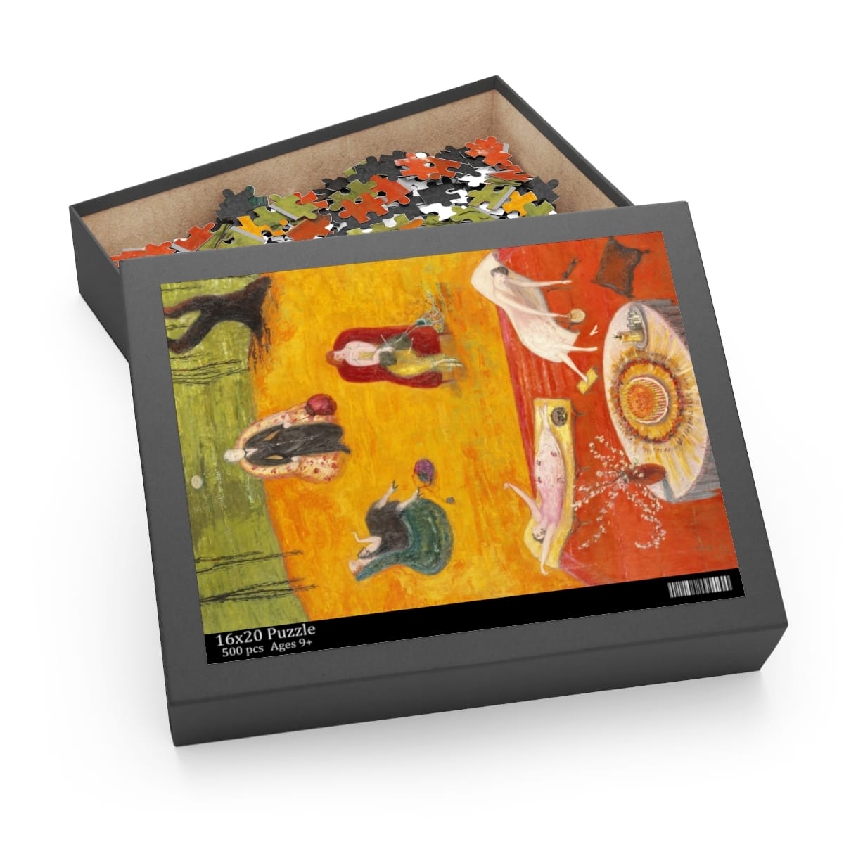 Art Puzzle 252 Pieces, Artist Florine Stettheimer, Artwork 