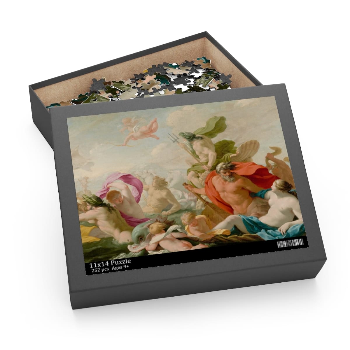 Art Puzzle 252 Pieces, Artist Eustache Le Sueur, Artwork 