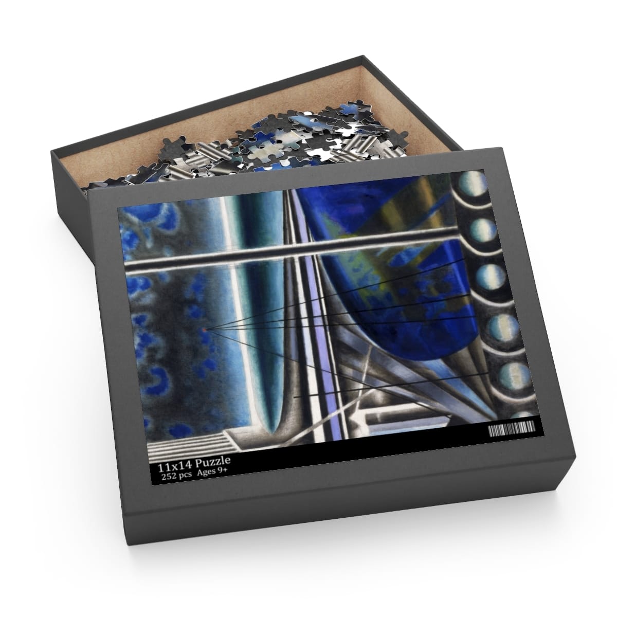 Art Puzzle 252 Pieces, Artist Joseph Stella, Artwork 