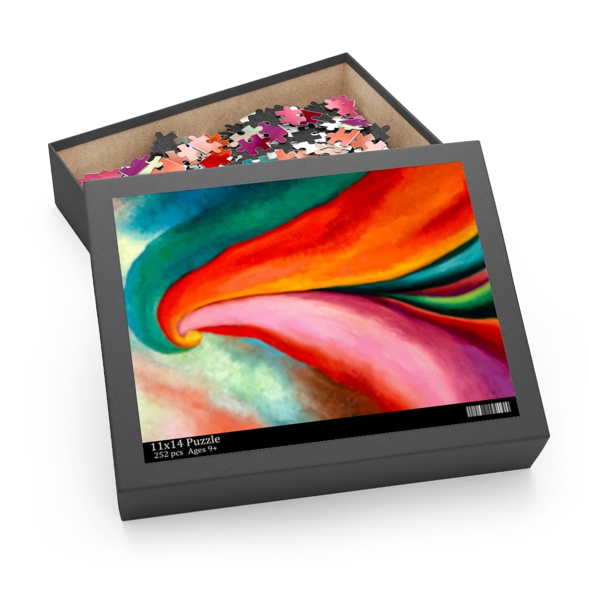 Art Puzzle 252 Pieces, Artist Georgia Okeeffe, Artwork 