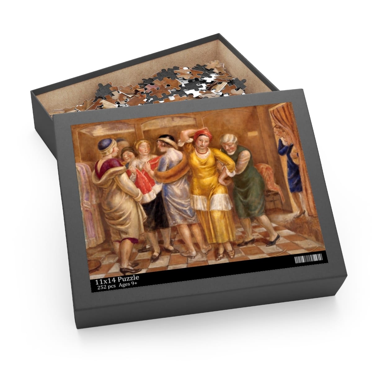 Art Puzzle 252 Pieces, Artist Kenneth Hayes Miller, Artwork 