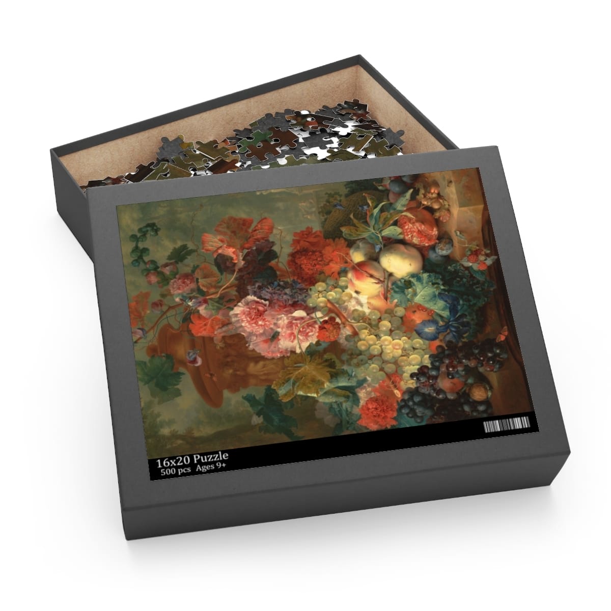 Art Puzzle 500 Pieces, Artist Jan Van Huysum, Artwork 