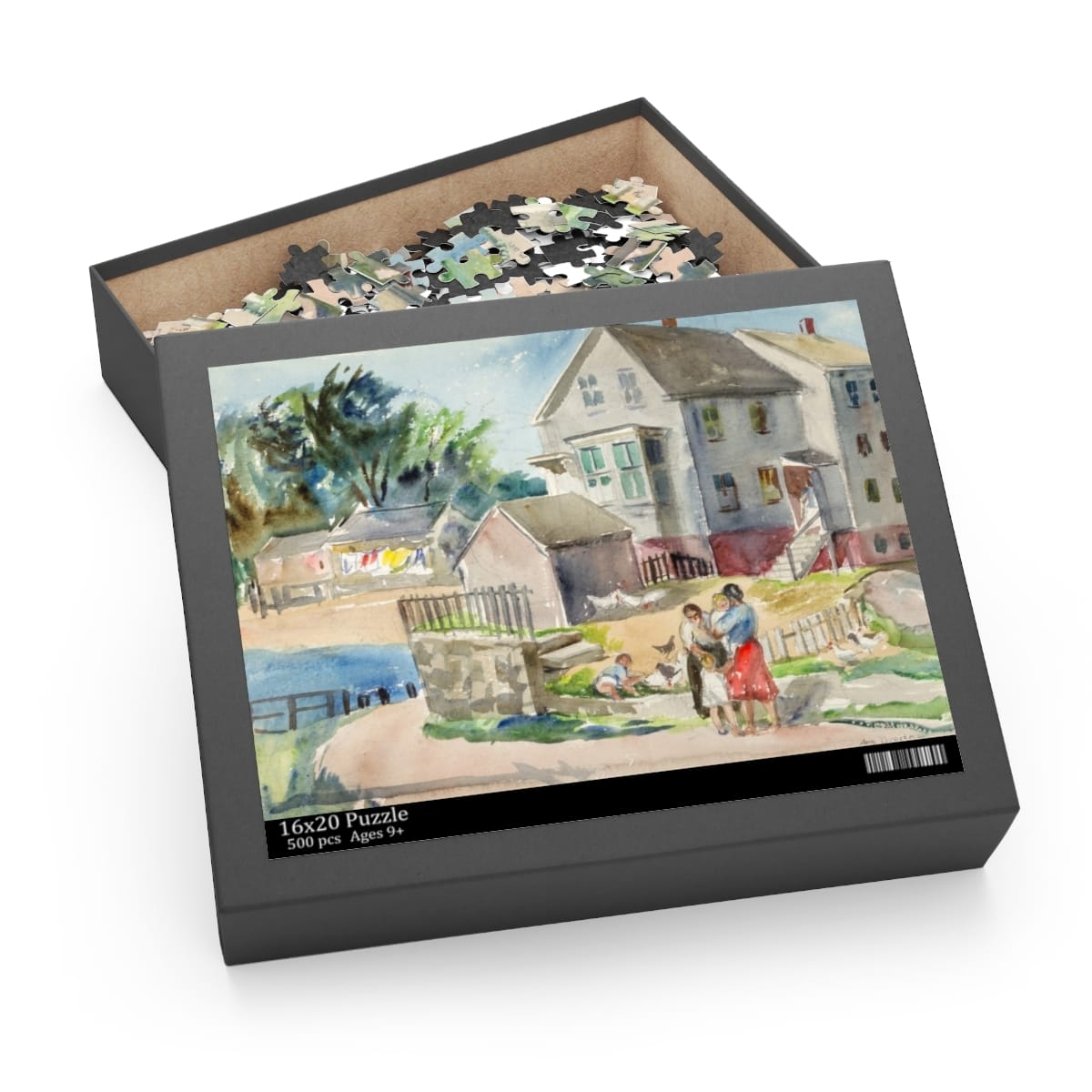 Art Puzzle 500 Pieces, Artist Ann Brockman, Artwork 