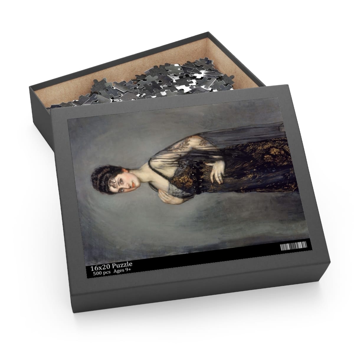 Art Puzzle 500 Pieces, Artist Antonio De La Gandara, Artwork 