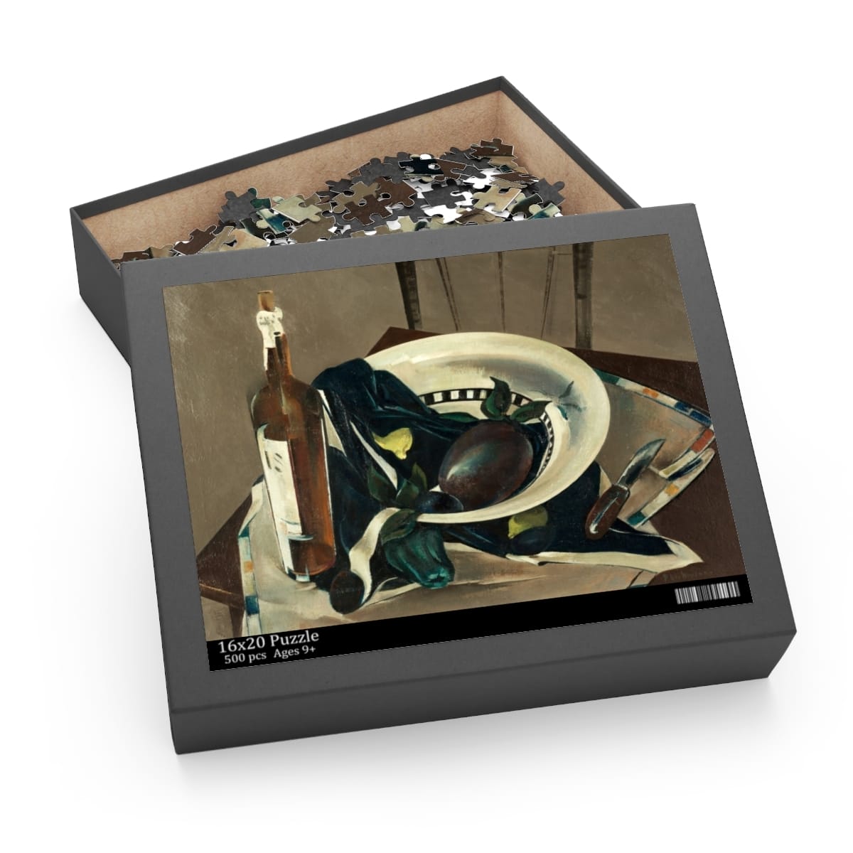 Art Puzzle 500 Pieces, Artist Preston Dickinson, Artwork 