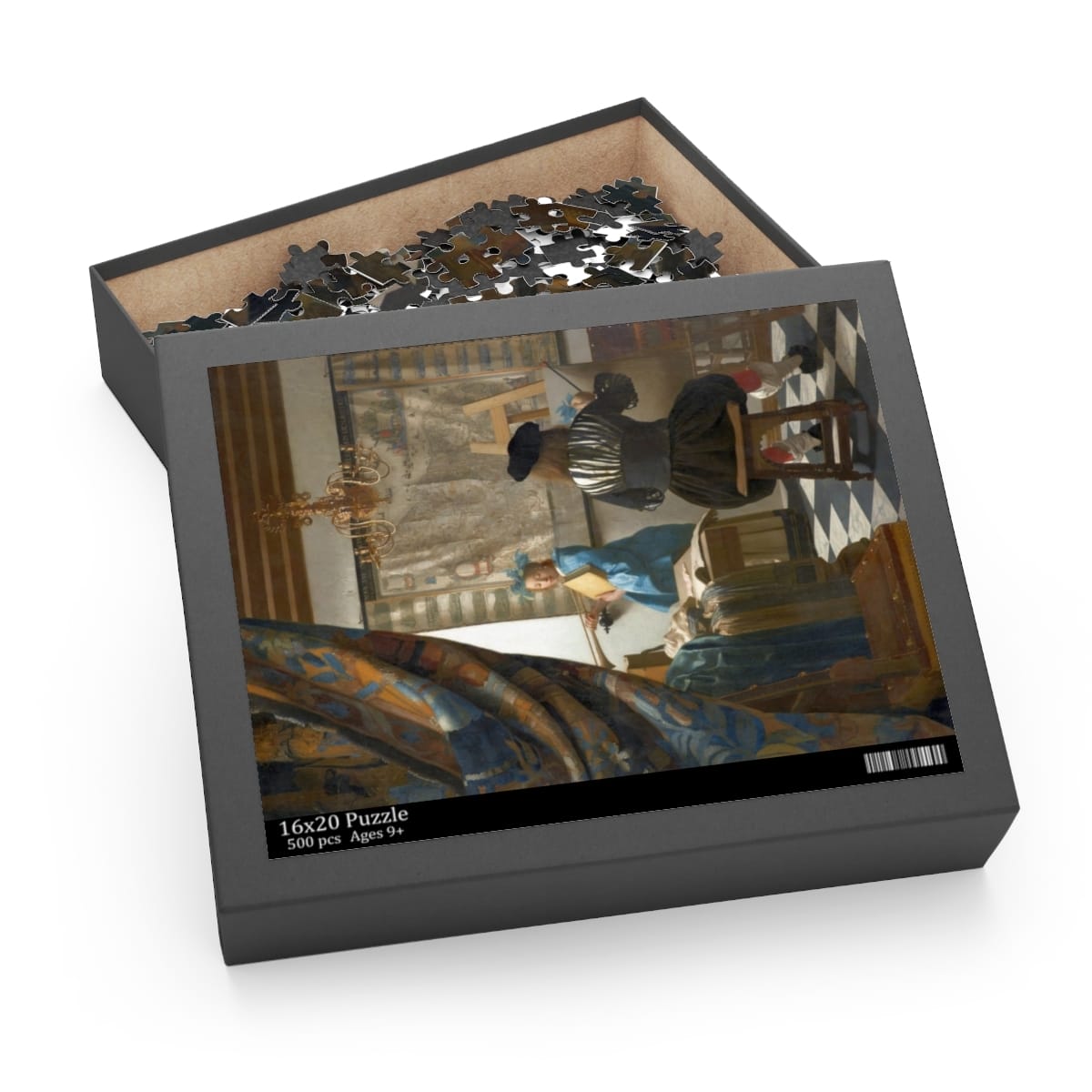 Art Puzzle 500 Pieces, Artist Johannes Vermeer, Artwork 