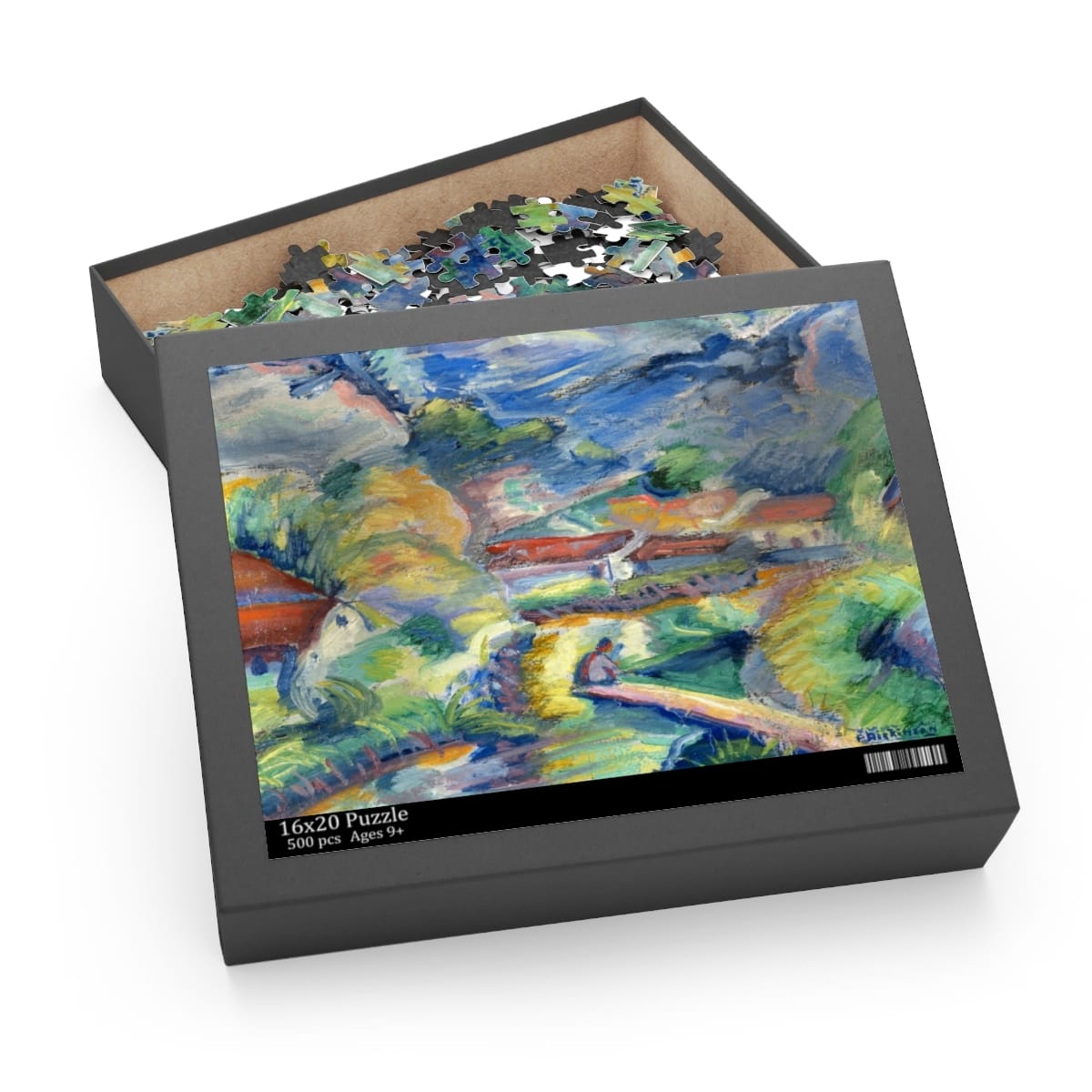 Art Puzzle 500 Pieces, Artist Preston Dickinson, Artwork 