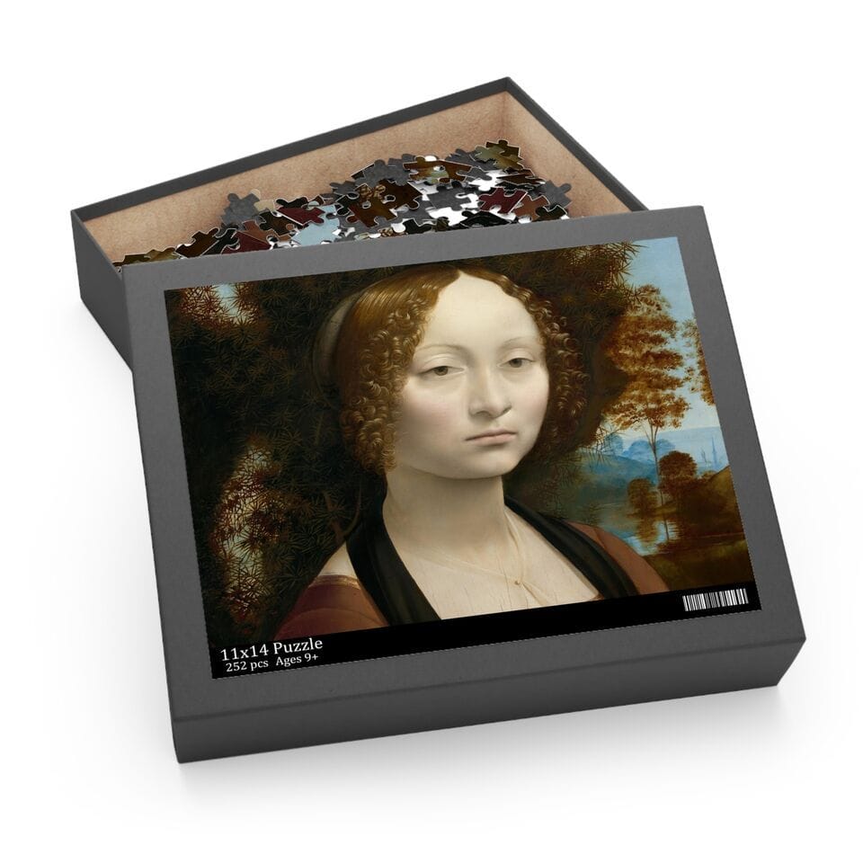 Art Puzzle, Artist Leonardo Da Vinci, Artwork 