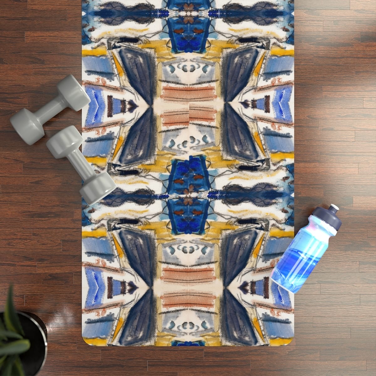 Art Rubber Yoga Mat, Artist John Marin, Artwork 